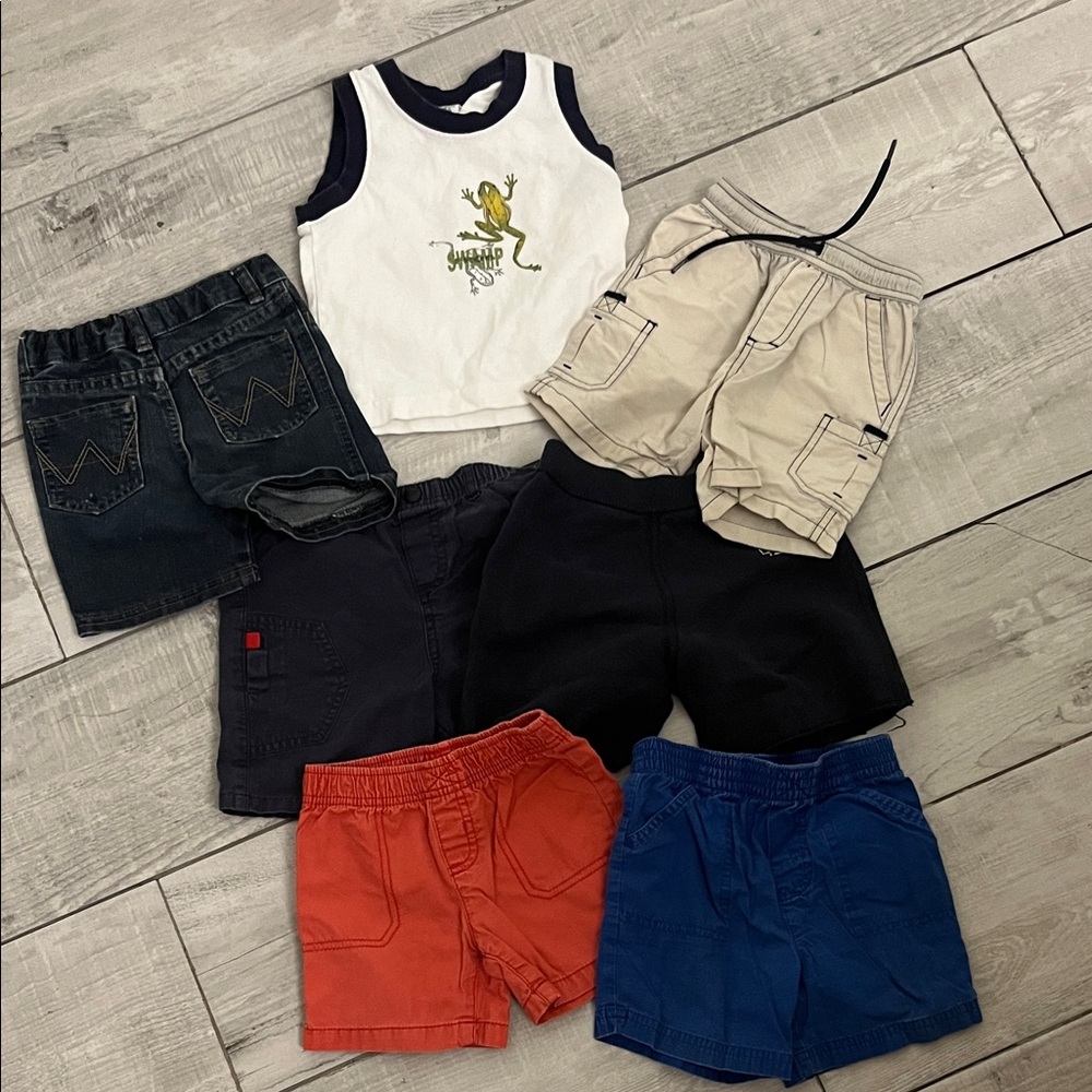 Kids' Boys Shorts and Tank Top 12-18 lot